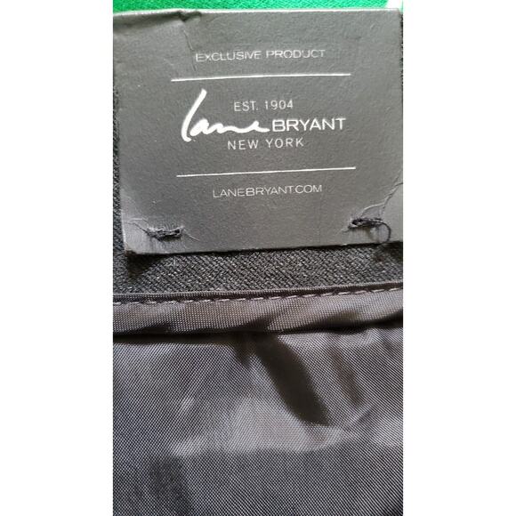 Women's NWT Lane Bryant The Lena Moderately Curvy Straight Legg Sz 22 Smoke Gray - Picture 5 of 5